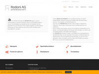 rodoni-ag.ch Webseite Vorschau