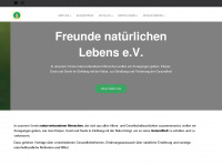 vitalia-verein.de Webseite Vorschau