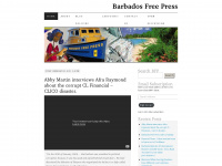 barbadosfreepress.wordpress.com Webseite Vorschau