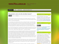 hollarius.wordpress.com Webseite Vorschau