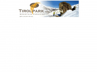 tirolpark.at Webseite Vorschau