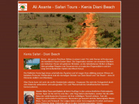 kenia-safaris.miplets.de Webseite Vorschau