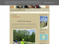 radreiseblog.blogspot.com Webseite Vorschau