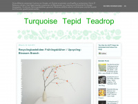 turquoisetepidteadrop.blogspot.com Webseite Vorschau