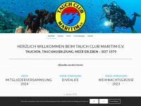 tc-maritim.de Webseite Vorschau