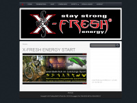 x-fresh.ch Webseite Vorschau