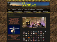 voices-music.com Webseite Vorschau