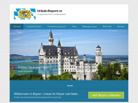 urlaub-bayern.cc Webseite Vorschau