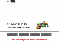 grundschule-heidesheim.de Webseite Vorschau