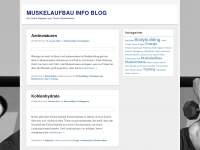muskelaufbau-info-blog.de Webseite Vorschau