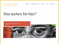 klicklab.com Webseite Vorschau