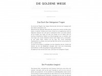 diegoldenewiege.wordpress.com Webseite Vorschau