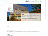 kumma-aktiv-vital.at Webseite Vorschau