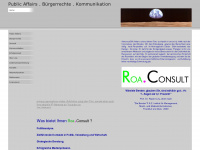 roaconsult.com Webseite Vorschau
