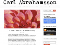 carlabrahamsson.com Webseite Vorschau