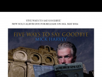 mickharvey.com Webseite Vorschau