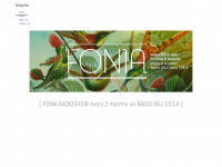 fonia.fm Webseite Vorschau