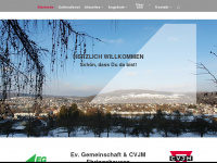 eg-cvjm.de Webseite Vorschau