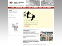 hans-broelhorst.com Webseite Vorschau