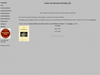 tennessee-whiskey.de Webseite Vorschau