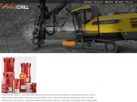 max-drilling.com Webseite Vorschau