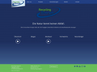 recycling-energie.ch Webseite Vorschau