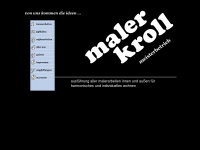 maler-kroll.de Webseite Vorschau