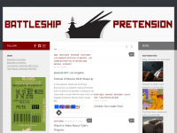 battleshippretension.com Webseite Vorschau