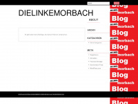 dielinkemorbach.wordpress.com Webseite Vorschau