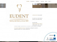 eudent.hu Webseite Vorschau