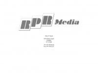 rpr-media.ch Webseite Vorschau
