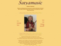 satyamusic.de Webseite Vorschau