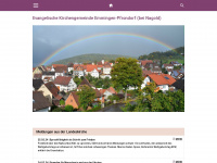 kirchengemeinde-emmingen-pfrondorf.de Webseite Vorschau
