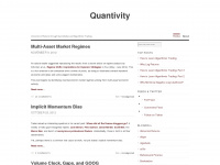 quantivity.wordpress.com Webseite Vorschau