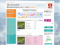 vermissedich.ch Webseite Vorschau