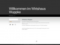 wirtshaus-wuppke.de Webseite Vorschau