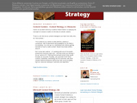 contentstrategyweblog.com Webseite Vorschau