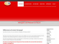 partyservice-rauch.info Webseite Vorschau