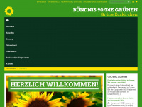 gruene-euskirchen.eu Webseite Vorschau