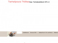 tierheilpraxis-thoelkes.de Webseite Vorschau