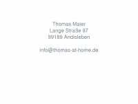 thomas-at-home.de Webseite Vorschau