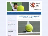 tenniskreis-fulda.de Webseite Vorschau