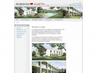 residenza-julietta.ch Webseite Vorschau