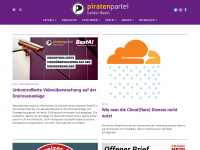piraten-basel.ch Webseite Vorschau