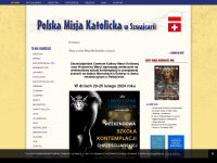 polskamisja.ch Webseite Vorschau