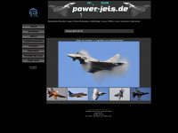 power-jets.de Webseite Vorschau