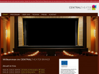 centraltheaterbrake.de Webseite Vorschau