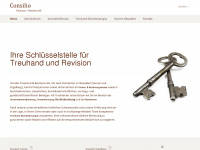consilio-treuhand.ch Webseite Vorschau
