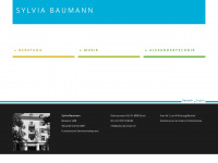 sylvia-baumann.ch Webseite Vorschau