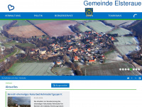 gemeinde-elsteraue.de Webseite Vorschau